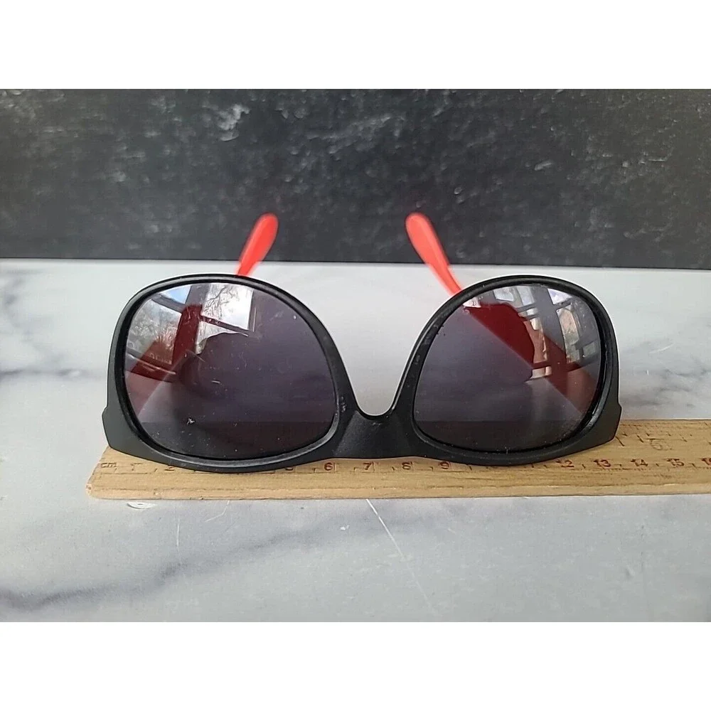 Lot Of 5 Red and Black Kids Sunglasses Used Unisex